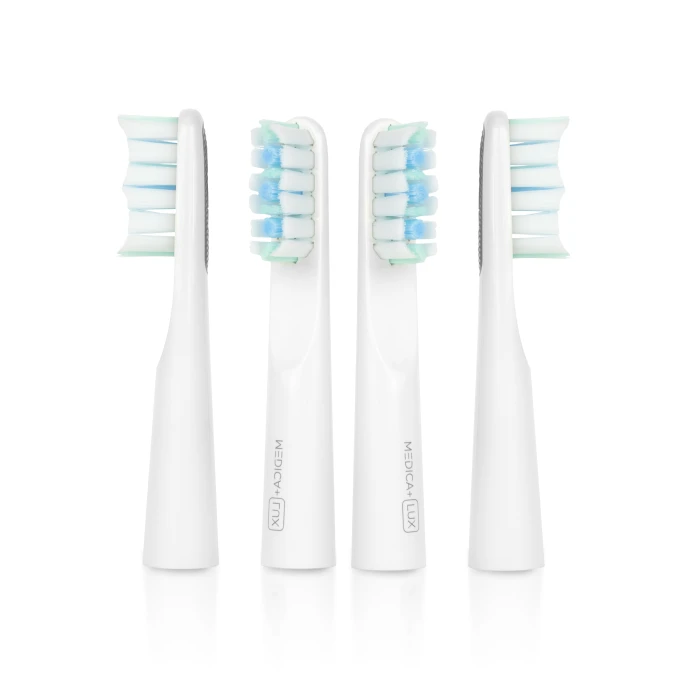 Насадки для звуковой зубной щетки MEDICA+ LUX 10Х Portable (4 шт)