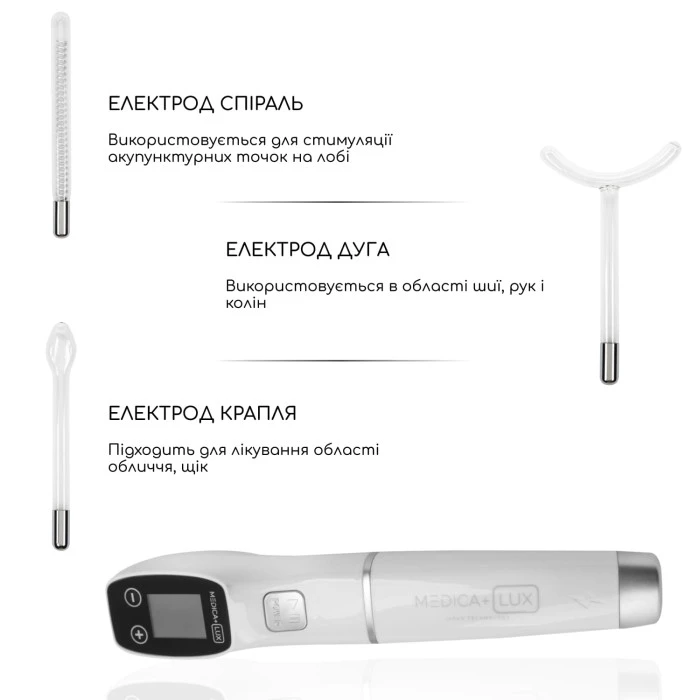Апарат Дарсонваль MEDICA+ Lux Darsoline 8.0 Case Pro (Japan)