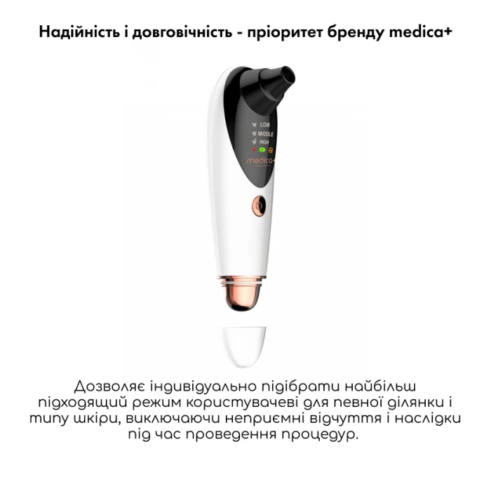 Набор Вакуумного очистителя для кожи и пор Medica+ Scinclean 9.0 WT