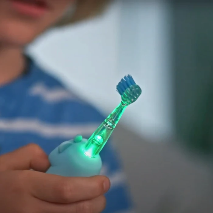 Детская зубная щетка MEDICA+ KidsBrush 2.0 Yellow + Насадки (6 шт) (Japan)