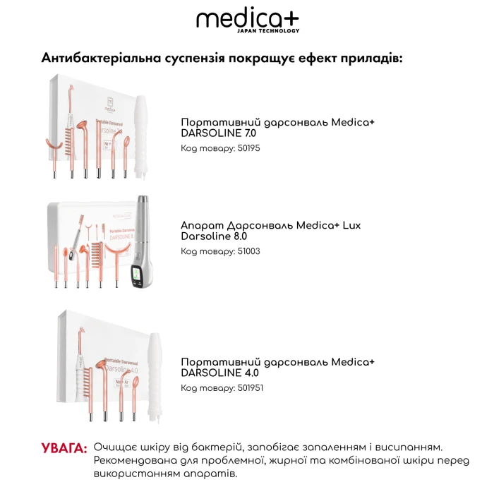 Суспензия MEDICA+ Antibacterial suspension (100 мл)