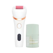 Набор Электрическая роликовая пилка-пемза 4в1 MEDICA+ BodyControl 4v1 + Интенсивный крем для пяток от трещин и сухости (Japan)