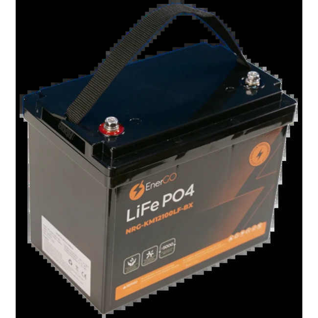 Аккумулятор EnerGo LiFePO4 12V 100Ah (NRG-KM12100LF-BX)