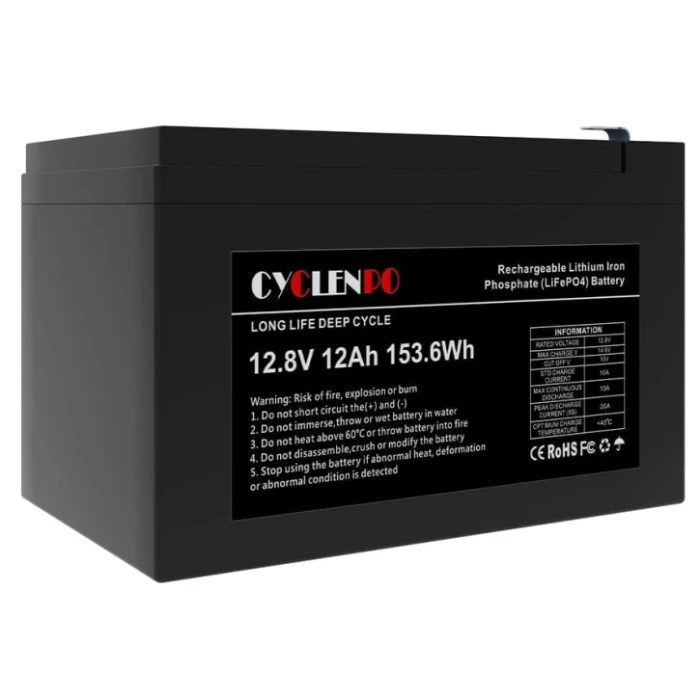 Аккумуляторная батарея Cyclen 12.8V 12AH LiFePo4 (44-00076)