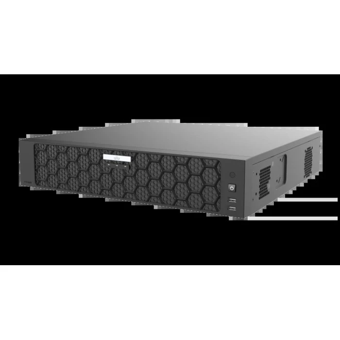 Мережевий відеореєстратор Uniview NVR508-64E-IQ Black