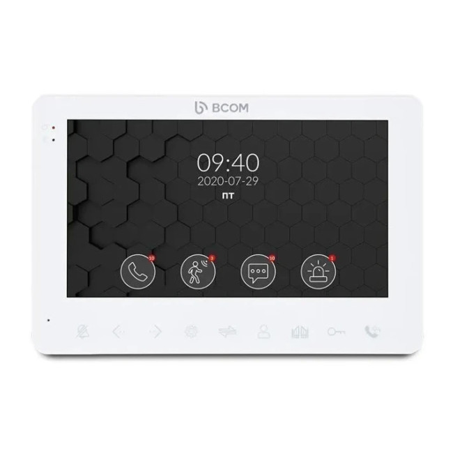 Комплект видеодомофона BCOM BD-780M Kit White (215041)