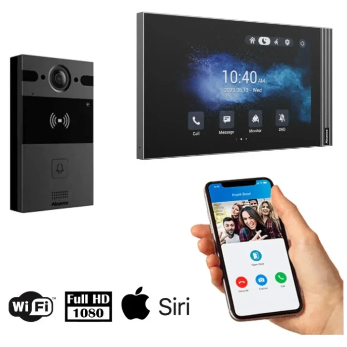 Комплект видеодомофона Akuvox R25A + S563W (00-00002808)