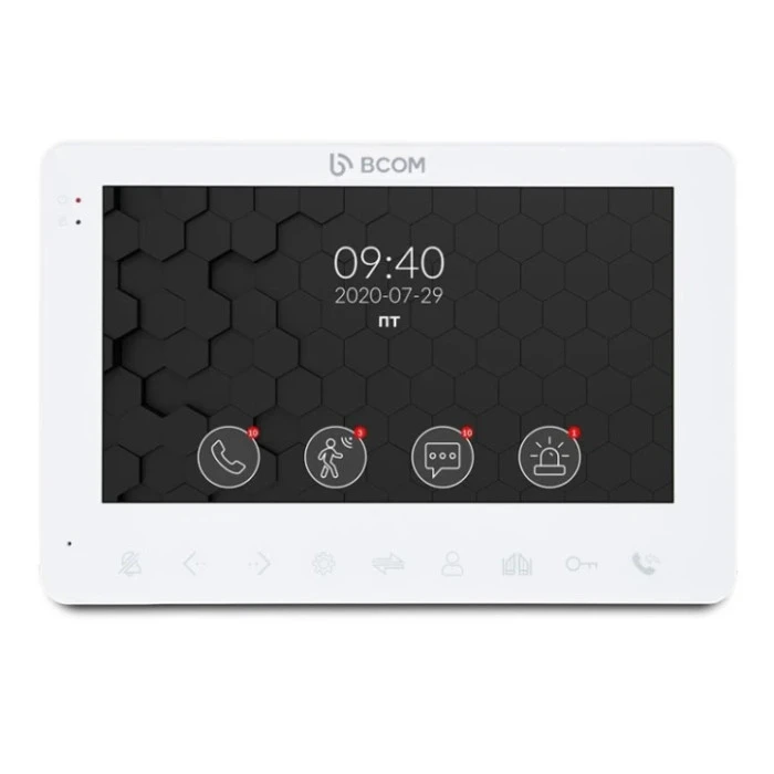 Комплект видеодомофона BCOM BD-780FHD Kit Black (240564)