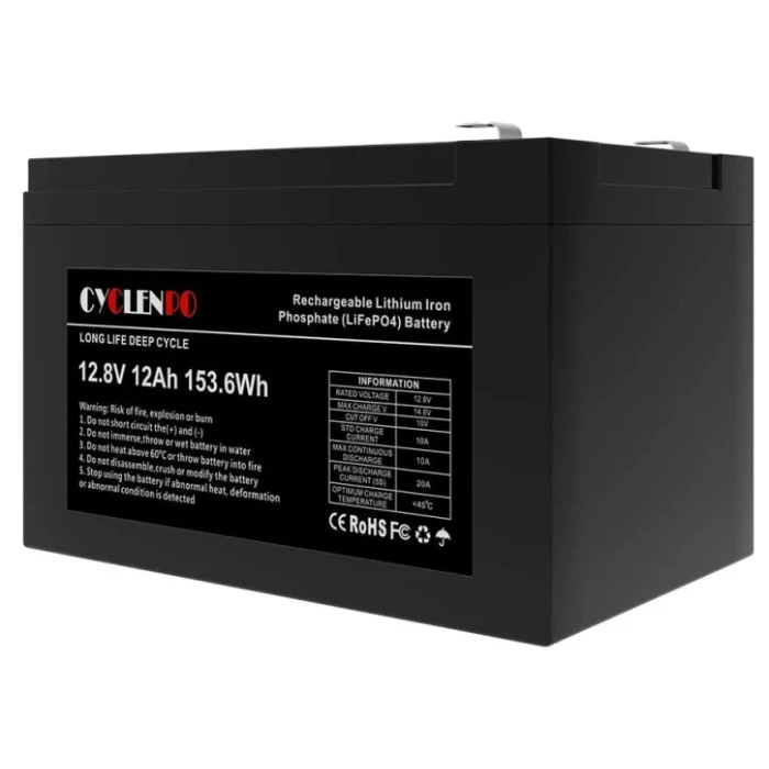 Аккумуляторная батарея Cyclen 12.8V 12AH LiFePo4 (44-00076)