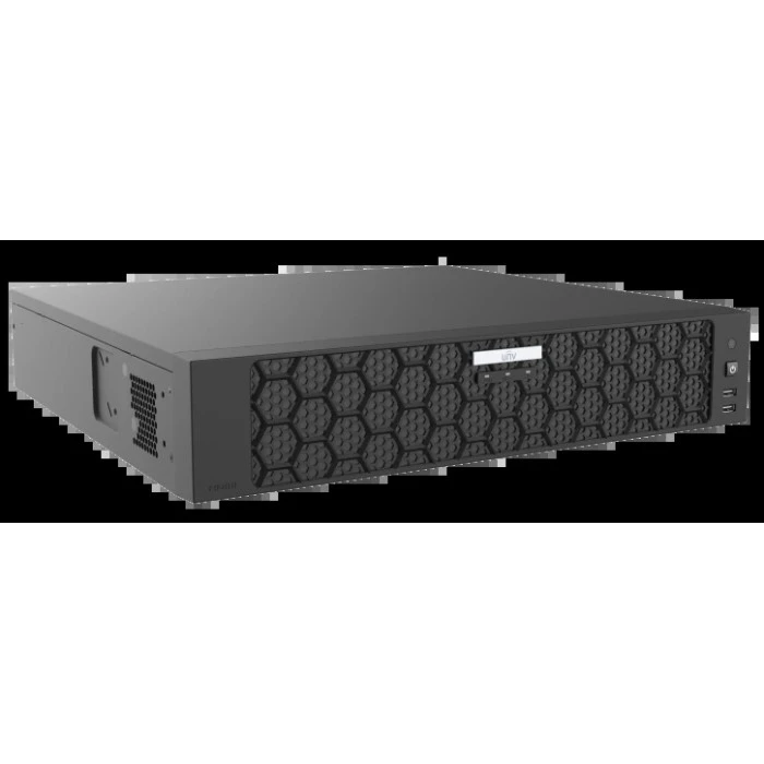 Мережевий відеореєстратор Uniview NVR508-64E-IQ Black