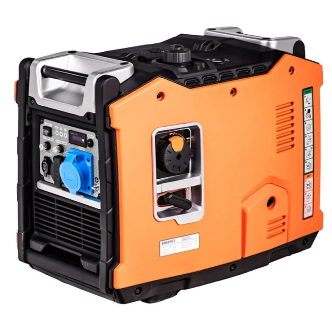 Инверторный бензиновый генератор Bison BS6250iE Orange (41-00403)