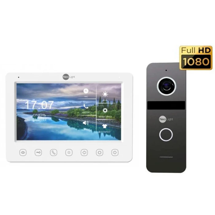 Комплект видеодомофона Neolight KAPPA HD Kit Graphite