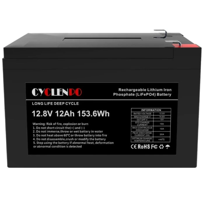 Аккумуляторная батарея Cyclen 12.8V 12AH LiFePo4 (44-00076)
