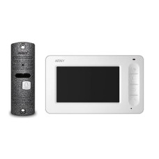 Комплект видеодомофона Arny AVD-4005 White/Grey