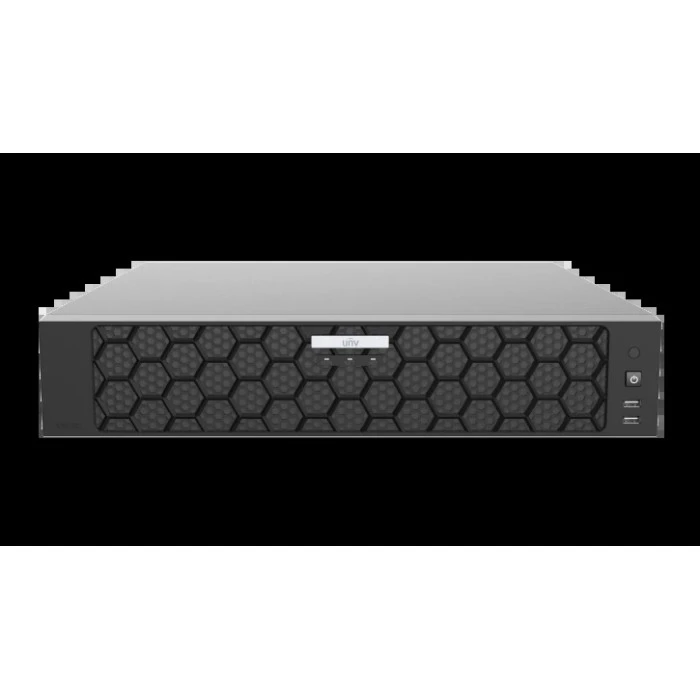 Мережевий відеореєстратор Uniview NVR508-64E-IQ Black