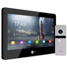 Комплект видеодомофона Neolight Mezzo Hybrid HD Kit (Mezzo Hybrid + Solo FHD) B/Silver