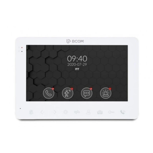 Відеодомофон BCOM BD-780 White (215034)