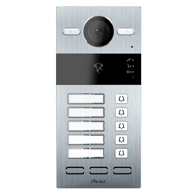 Панель вызова Dnake S213M-5 Silver (00-00009540)