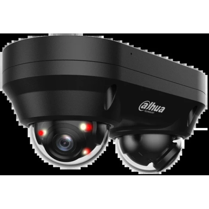 IP-видеокамера Dahua DH-IPC-HDBW2449F-AS-E2-IL 2x4МП Black