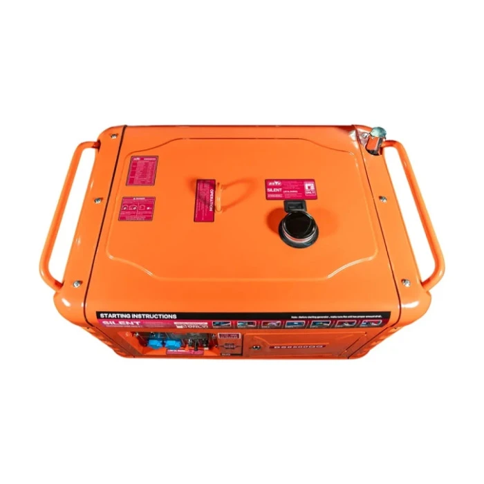 Дизельный генератор Bison BS8500QQ Orange (41-00410)