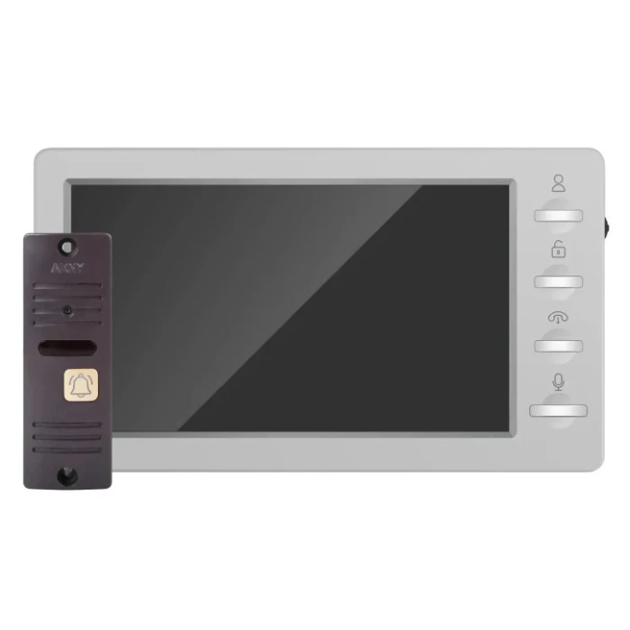 Комплект видеодомофона Arny AVD-7008FHD Light-gray/Brown