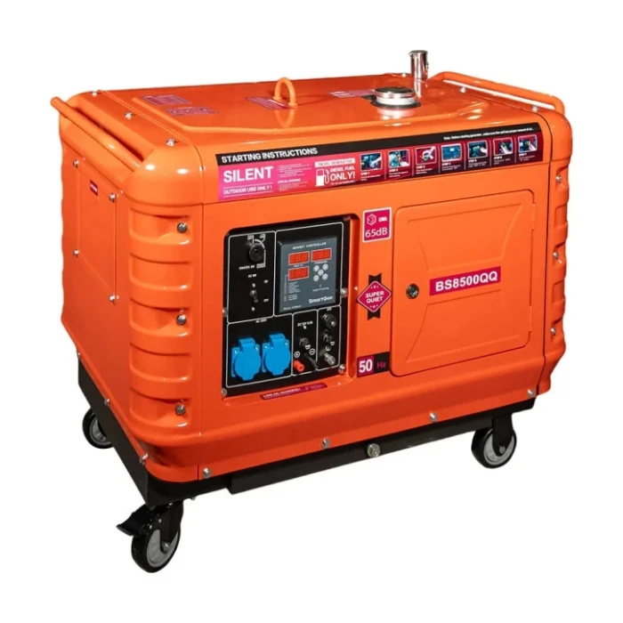 Дизельный генератор Bison BS8500QQ Orange (41-00410)