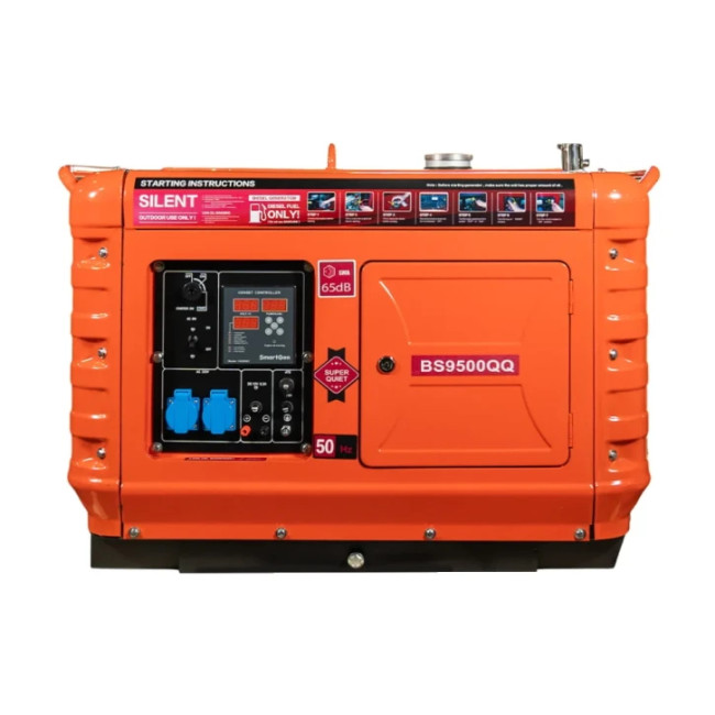 Дизельный генератор Bison BS9500QQ Orange (41-00411)