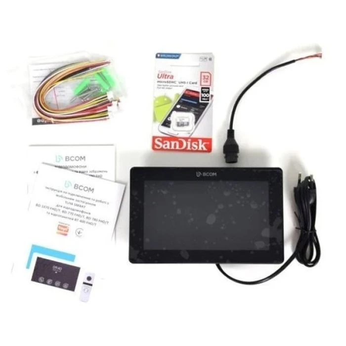 Видеодомофон BCOM BD-770FHD/T Black (215032)