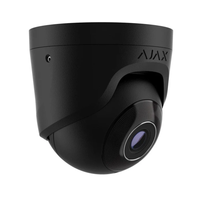 Дротова охоронна IP-камера Ajax TurretCam (5 Mp/4 mm) Black (64926.197.BL1)