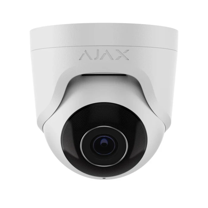 Дротова охоронна IP-камера Ajax TurretCam (5 Mp/4 mm) White (64925.197.WH1)