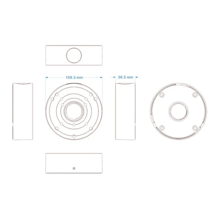 Коммутационный бокс Provision-ISR PR-JB12IP64 White