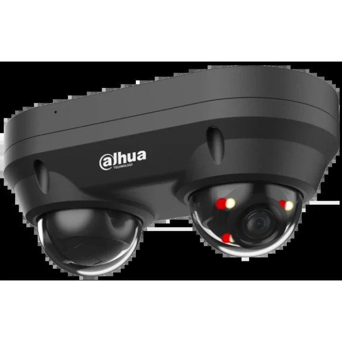 IP-видеокамера Dahua DH-IPC-HDBW2449F-AS-E2-IL 2x4МП Black