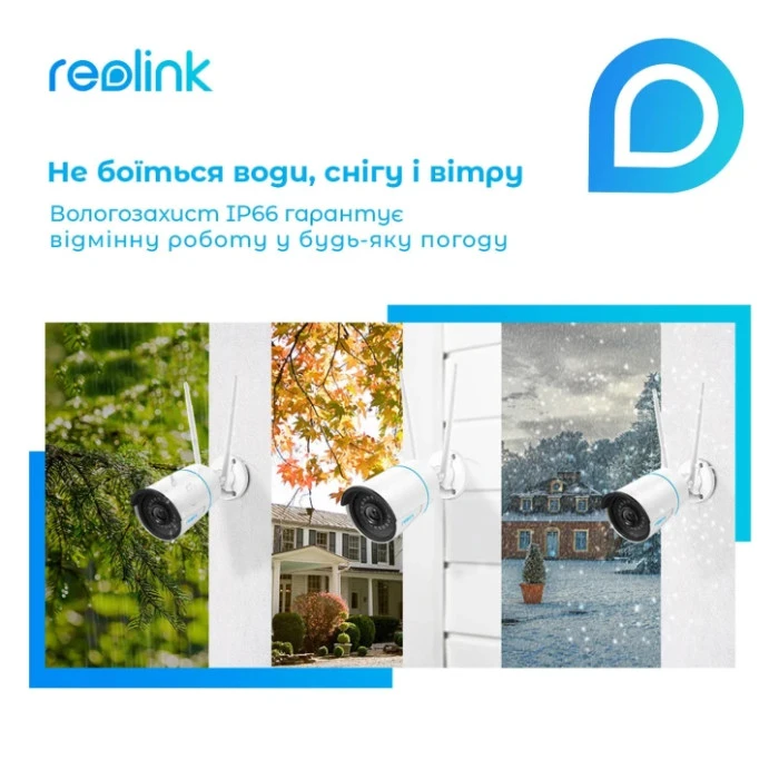 IP-видеокамера Reolink W320 White (RLC-510WA)
