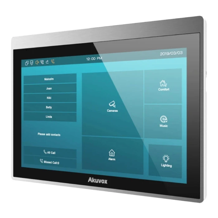 Видеодомофон Akuvox IT83A з WF Black