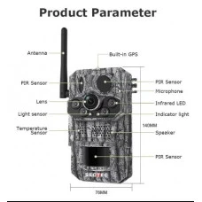 Фотопастка Sectec ST-CH808 GPS (7800mAh, сонячна панель)