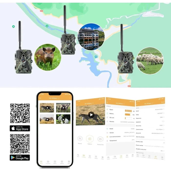 Фотопастка Suntek HC810Pro Live (30MP, OnLine Video)