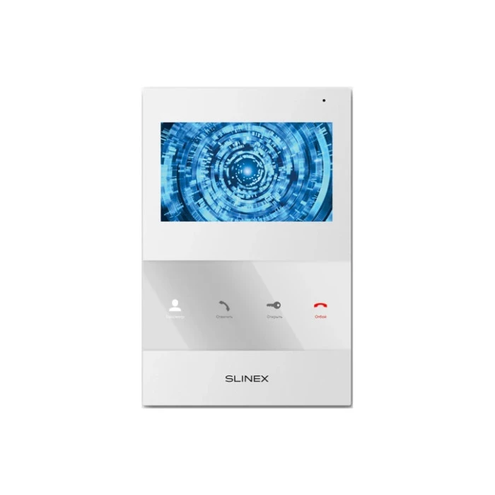 Комплект видеодомофона Slinex SQ-04M White + ML-16НR Black