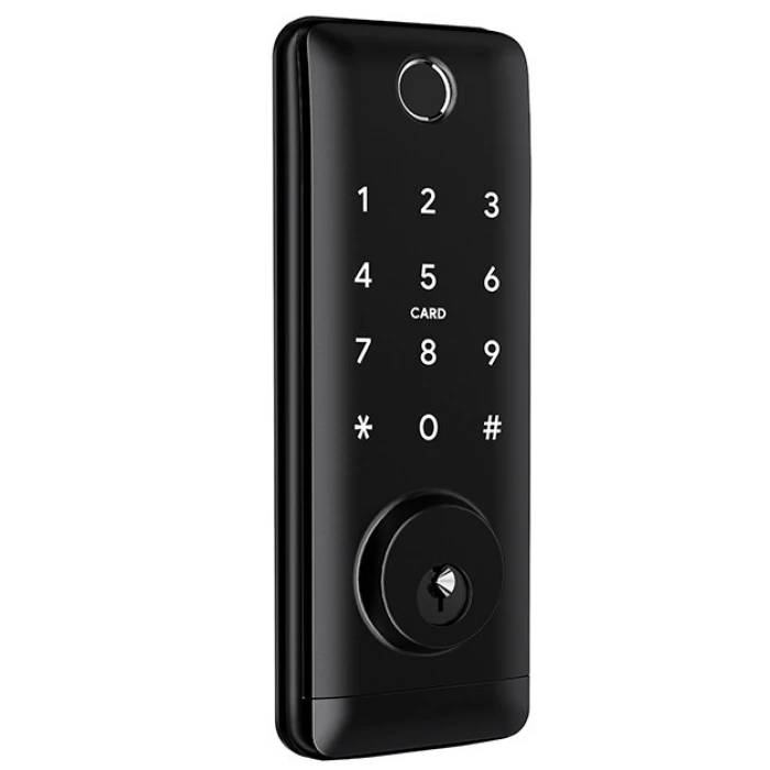 Розумний біометричний замок SEVEN LOCK SL-7764BF Black (SL7764BFb)