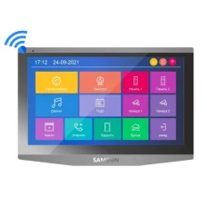 Видеодомофон Samson SM-7FHD-GTW Silver