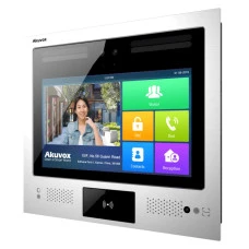 Многоабонентская вызывная панель Akuvox X916S Silver