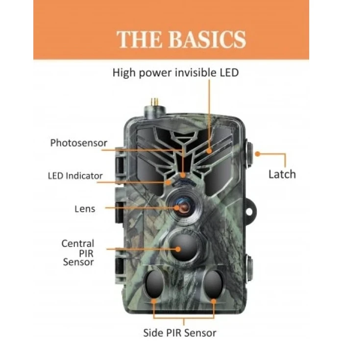 Фотопастка Suntek HC810Pro Live (30MP, OnLine Video)