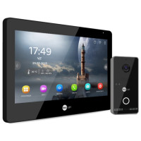 Комплект видеодомофона Neolight Mezzo Hybrid IPWO Kit (Mezzo Hybrid + Optima IPW) B/Black