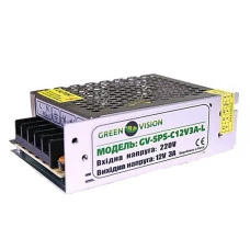 Імпульсний блок живлення GreenVision GV-SPS-C 12V3A-L (36W)