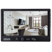 Видеодомофон SEVEN DP-7571FHD Black