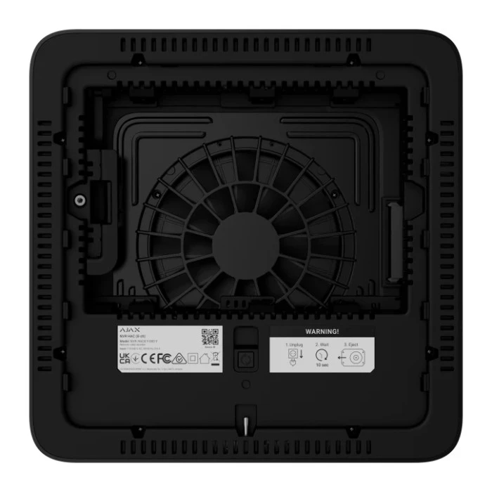 Мережевий відеореєстратор Ajax NVR HAC (8ch) (8EU) Black (134499.122.BL1)