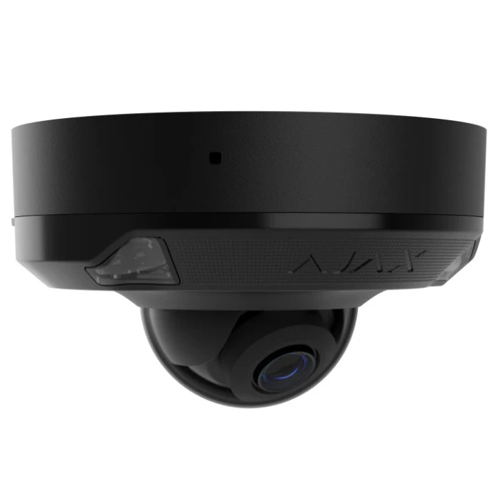 Дротова охоронна IP-камера Ajax DomeCam Mini HL (8 Mp/4 mm) Black (126274.214.BL1)