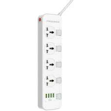 Сетевой фильтр ProLogix Premium PR-SC4408W 4/2m, 4xUSB White (PR-SC4408W)