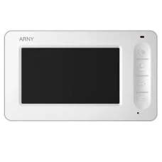 Комплект відеодомофона Arny AVD-4005 White/Dark brown