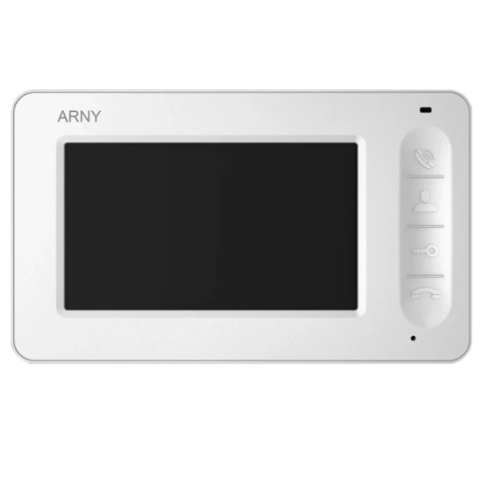 Комплект відеодомофона Arny AVD-4005 White/Dark brown