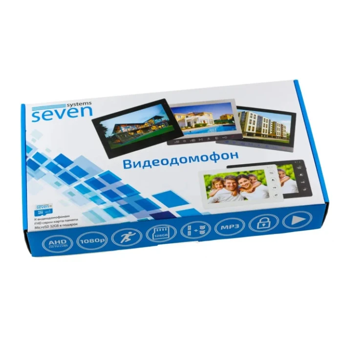 Відеодомофон SEVEN DP-7573 White